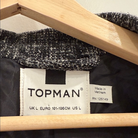 Topman Overcoat - Picture 2 of 2